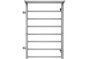 Водяной полотенцесушитель Terminus Анкона П8 500x800 с полкой Хром боковое подключение