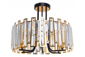 Потолочная люстра Arte Lamp Amber A1028PL-6BK