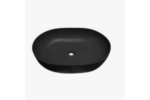 Раковина накладная Ceramalux N 81 черный (78327MB) - 3