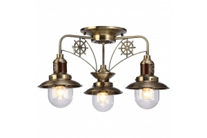 Потолочная люстра Arte Lamp Sailor A4524PL-3AB