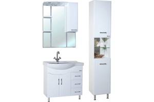 Тумба с раковиной Bellezza Коралл 85 R - 3