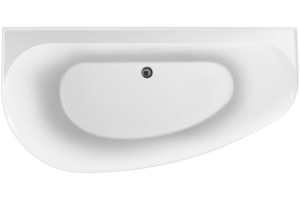 Ванна акриловая Allen Brau Priority R 160x78 белый матовый