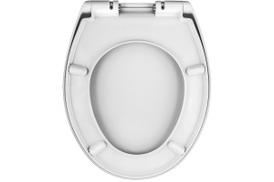 Сиденье для унитаза Berges Mita белое с системой микролифт - 2