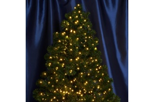 Светодиодная гирлянда Feron Линейная 230V теплый белый 8 режимов CL10 48181