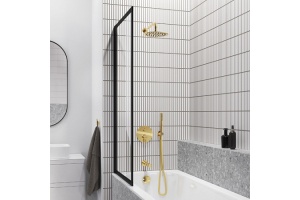 Душевая система Excellent Pi золотая - 2