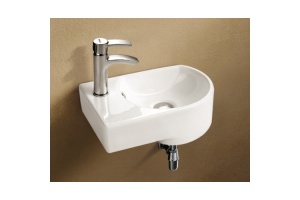 Раковина подвесная Weltwasser WW AISBACH 5014 L 41 белый (10000003876)