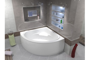 Акриловая ванна Bas Мега 160x160 см - 3