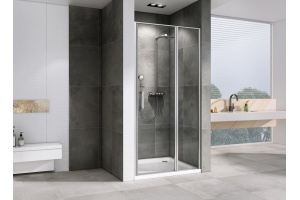 Душевая дверь ABBER Sonnenstrand 120 профиль хром (AG04120S) - 2