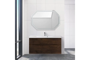 Тумба под раковину Belbagno Marino 110 темное дерево - 2