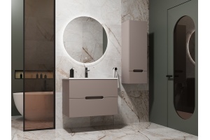 Шкаф-пенал Style Line Матис 36 темно-бежевый - 2