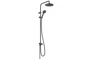 Душевая стойка Hansgrohe Vernis Blend Showerpipe 200 1jet Reno EcoSmart черный матовый