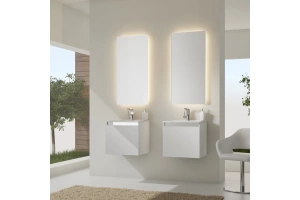 Зеркало Sanvit Кубэ 50 с подсветкой - 2
