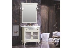 Мебель для ванной Opadiris Борджи 85 слоновая кость