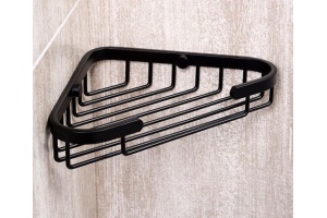 Полка Wasserkraft K-733BLACK угловая - 2