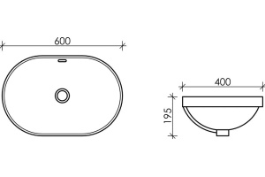 Раковина Ceramica Nova Element CN5020 - 2