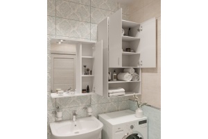 Шкаф DIWO Суздаль 60 над стиральной машиной, с полками - 3