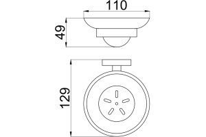 Мыльница Allen Brau Priority 6.31005-31 черная - 2