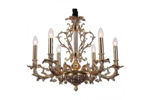 Подвесная люстра Lucia Tucci Firrnze FIRENZE 1780.6 antique gold