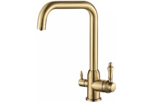 Смеситель Steel Hammer SH 725 BRONZE для кухонной мойки