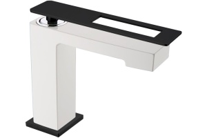 Смеситель для раковины Boheme Q белый - черный