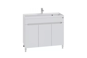 Тумба под раковину напольная Санта Лондон 100 белый