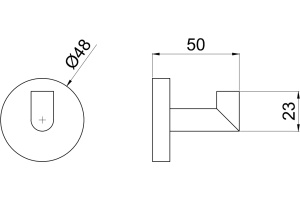 Крючок Allen Brau Priority 6.31001-BN брашированный никель - 2