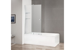 Душевое ограждение с полками Cezares Stream (STREAM-VFS-11-100/150-C-Cr)