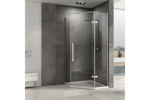 Душевой уголок ABBER Ewiges Wasser 90х90 профиль хром (AG05090) - 2