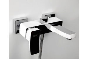 Смеситель Wasserkraft Aller 1061WHITE для ванны с душем - 3