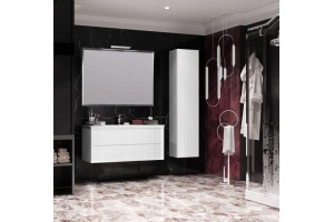 Комплект мебели подвесной Opadiris Рубинно 120 белый