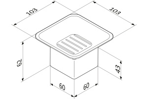 Мыльница STWORKI Стокгольм HASG31200 - 3