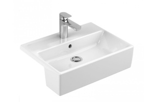 Раковина полувстраиваемая Villeroy & Boch Memento 55 белый (41335501)