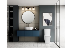 Унитаз ABBER Rechteck AC1210TMW компакт белый матовый, безободковый, смыв торнадо - 2