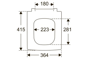 Сиденье для унитаза Villeroy&Boch Memento белое с системой микролифт - 2