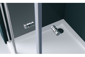 Душевой уголок BelBagno Etna 80х100 профиль хром (ETNA-AH-2-80/100-C-Cr) - 3