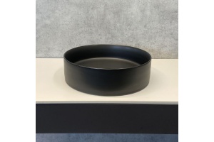  Раковина Comforty 9110 MB матовая черная - 3