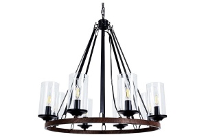 Подвесная люстра Arte Lamp Dalim A7014SP-8BK
