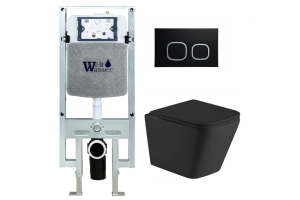 Комплект Weltwasser AMBERG 497 ST + GELBACH 004 MT-BL + AMBERG RD-BL (10000006691)