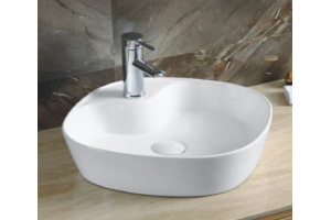 Раковина накладная Ceramalux N белый (9442) - 2