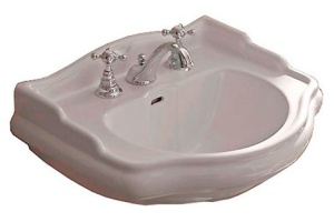 Раковина подвесная Kerasan Retro 55 белый (104501*3)