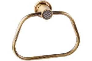 Полотенцедержатель Boheme Royal Cristal Bronze кольцо