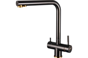 Смеситель Zorg Inox для кухонной мойки SZR-2020 BR/GRAFIT