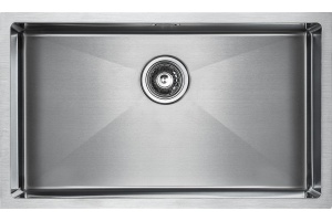 Мойка кухонная Paulmark Koher 74 брашированная сталь