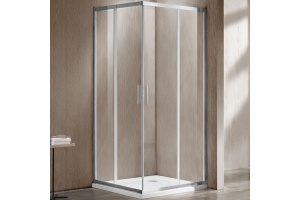 Душевой уголок Vincea Garda 110х80 хром стекло прозрачное