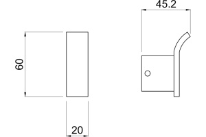 Крючок Allen Brau Infinity 6.21001-00 хром - 2