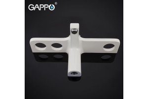 Смеситель для раковины Gappo белый G1096-8 - 3