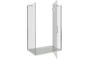 Душевой уголок Good Door Saturn WTW+SP правый 110х90х185 см - 3