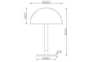 Настольная лампа Maytoni Ray Z012TL-L8B3K - 3