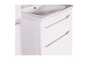 Тумба под раковину АСБ-Мебель Бари 9606 80-2.2 напольная белый - 2