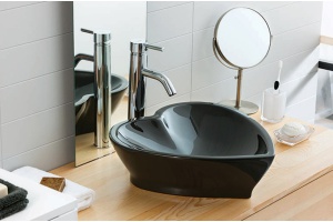 Рукомойник Creavit TP149 черный - 3